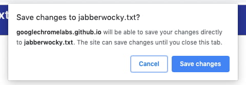 Save permission Save permission